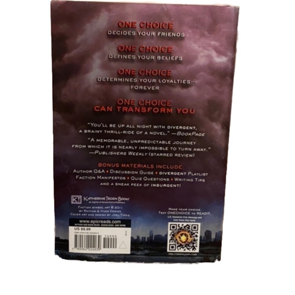 Divergent Paperback Book - Picture 2 of 2